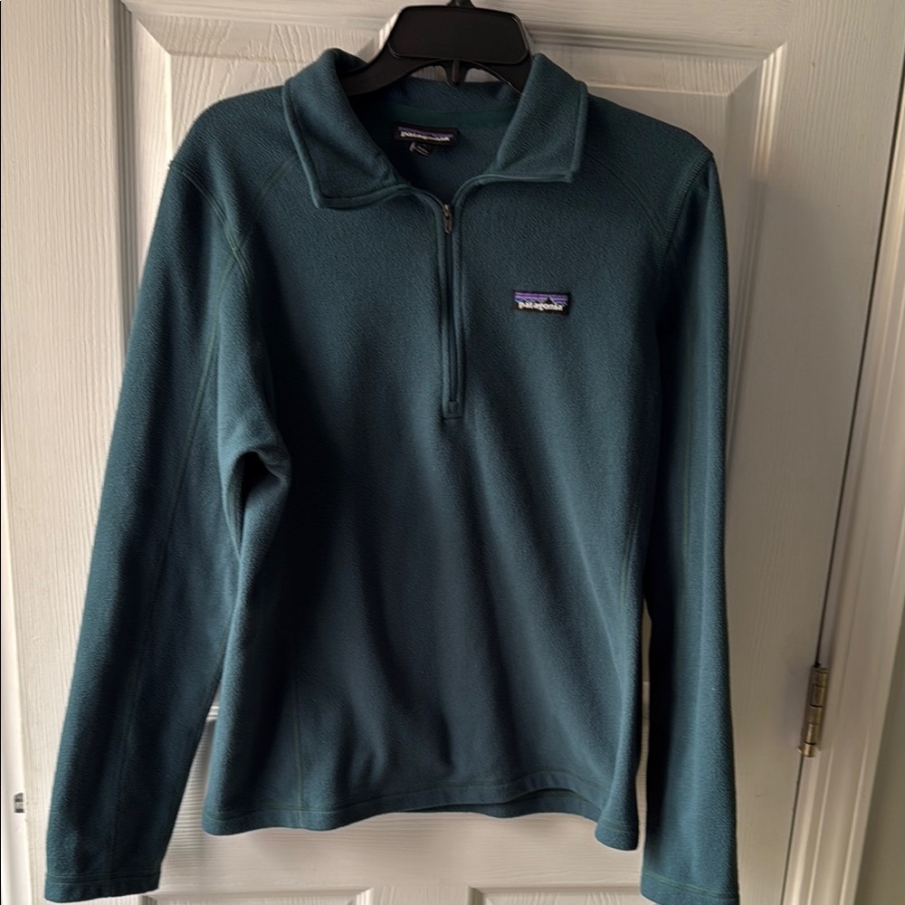 Patagonia green Fleece Pullover